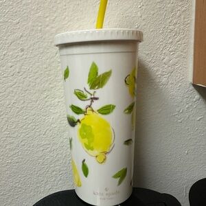 Kate Spade New York Insulated Tumbler Bottle Lemon